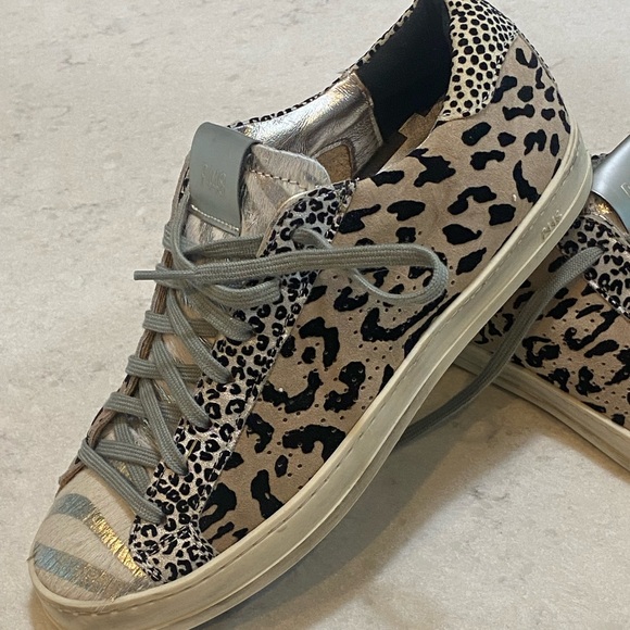 Leather Sneakers P448 John Leopard Sneaker P448 John Leopard And